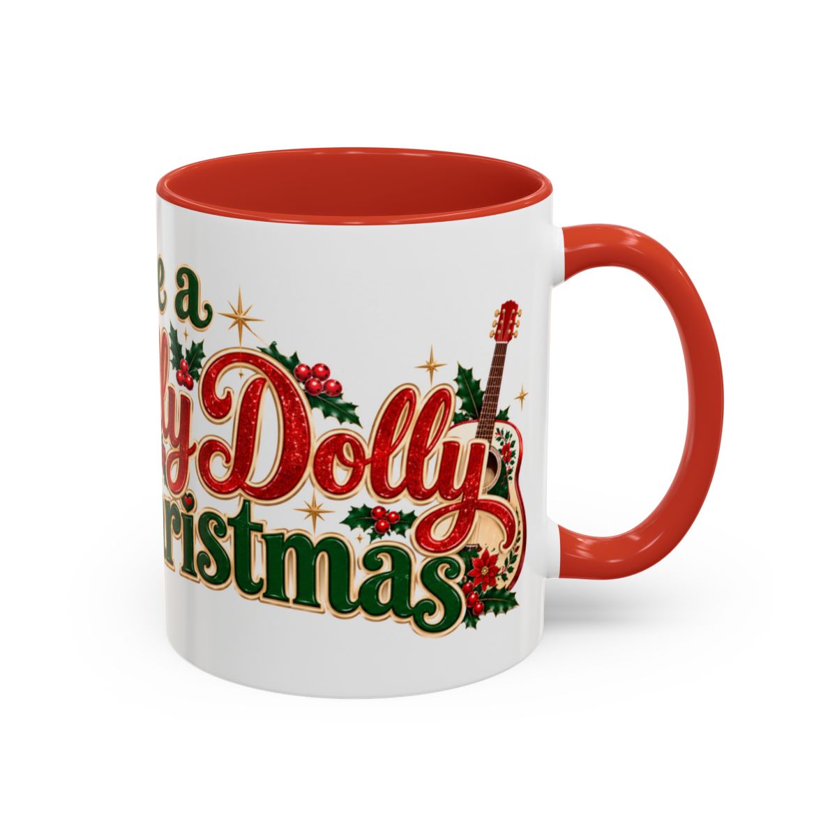 Dolly Parton Holly Dolly Christmas 11oz Mug