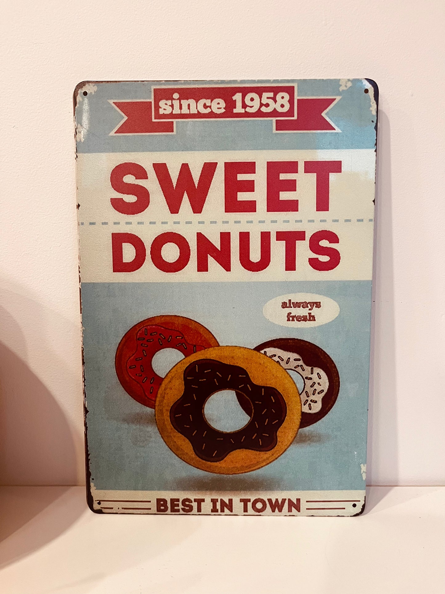 Vintage Style Metal Bakery Signs