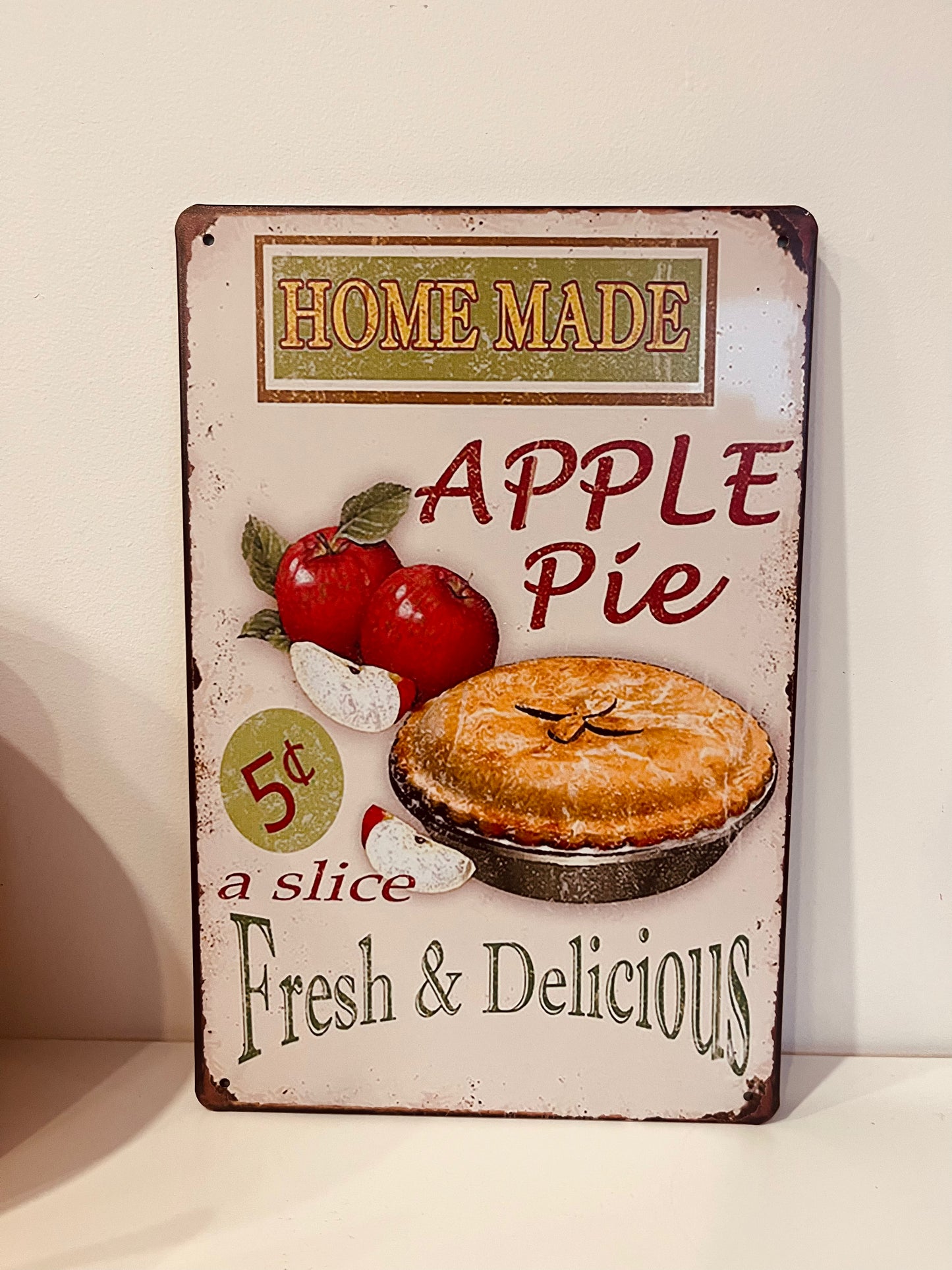 Vintage Style Metal Bakery Signs