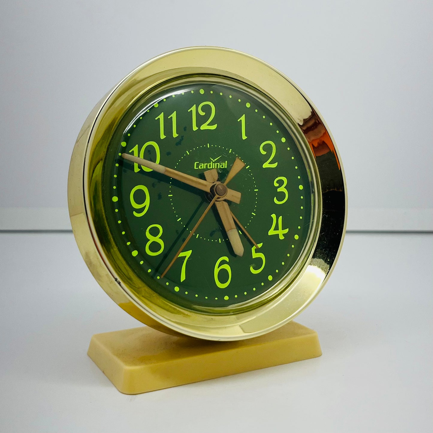 Vintage Cardinal Alarm Clock (WORKS PERFECTLY)