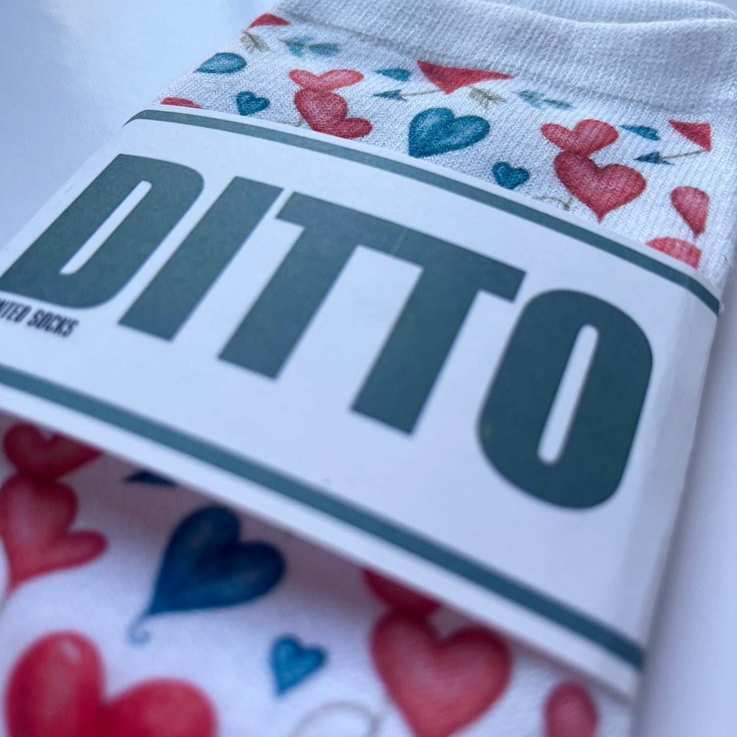 Heart Print Socks