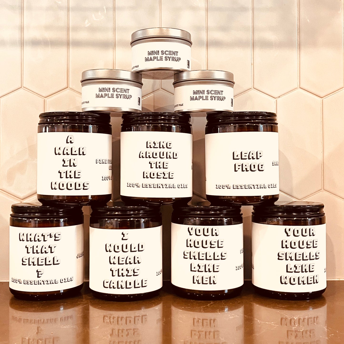 Mini Scent - Maple Syrup Candle