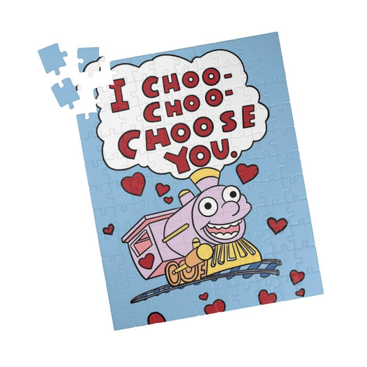 I Choo- Choo- Choose You 120 Piece Puzzle Puzzle