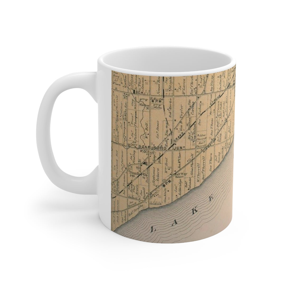 Vintage Scarboro 11oz Coffee Mug