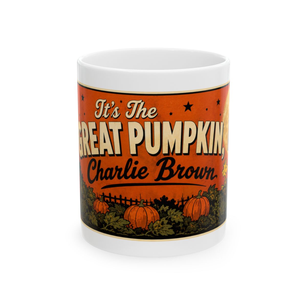 It's the Great Pumpkin, Charlie Brown Halloween Mug