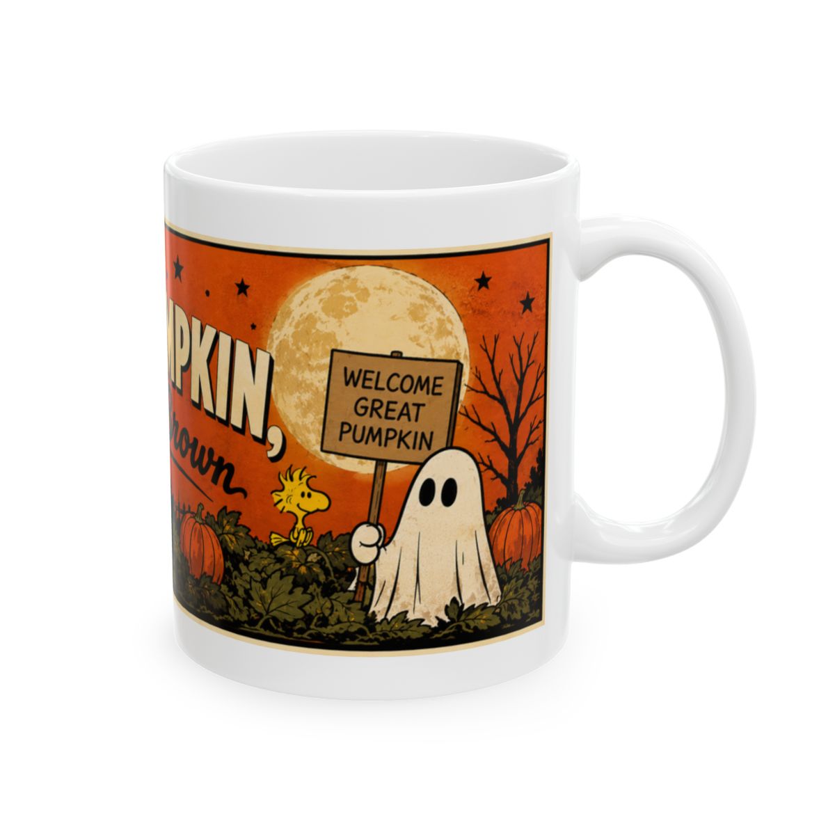 It's the Great Pumpkin, Charlie Brown Halloween Mug