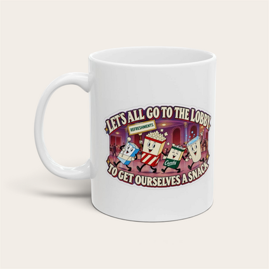 Let's All Go To The Movies - Nostalgic 11oz Coffee Mug