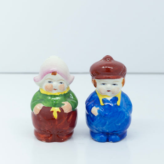 Dutch Man and Woman Salt and Pepper Shakers
